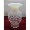 Image 10 : 3 Pieces Vintage Fenton Glass, Hobnail Opalescent Basket, Bud Vase and Candy Dish