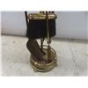 Image 5 : Five-Tool Brass Fireplace Set