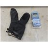 New Ladies' Electric Socks (Size Medium); Leather Gauntlet Mitts (Size Medium)