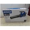 New Kobalt 12 Amp Electric Leaf Blower