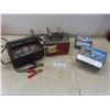 Image 1 : Two Battery Chargers; Two Battery Isolators — 120 Amp and 90 Amp