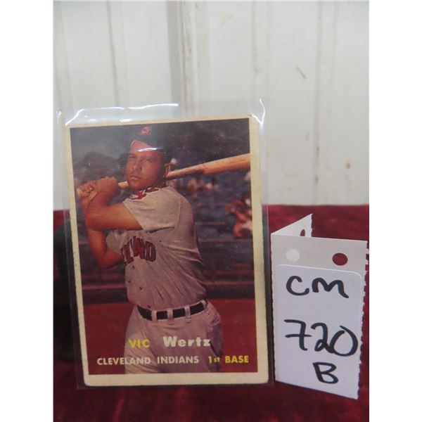 1959 Topps Vic Wertz Baseball Card