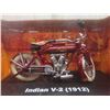 Image 5 : 2 x 1:32-Scale Indian Motorcycle Die-Cast Model
