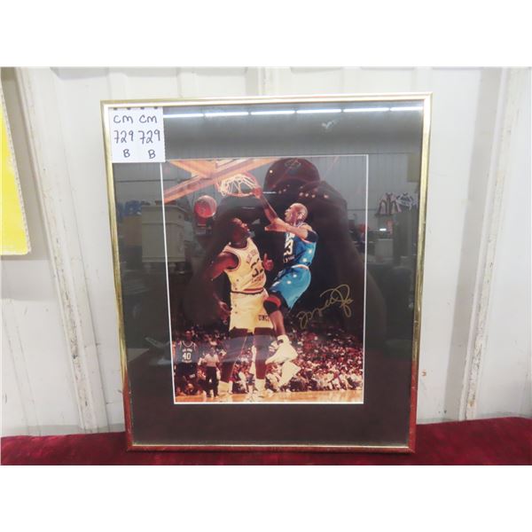 Michael Jordan Framed Photograph