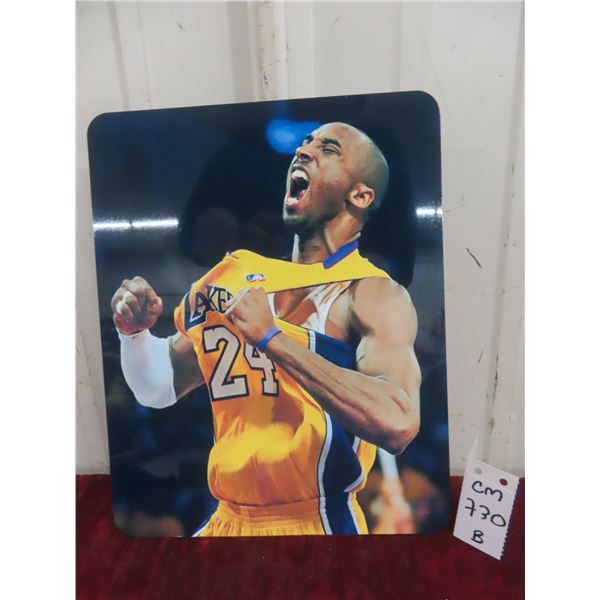 Kobe Bryant Metal Art