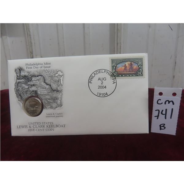 Philadelphia Mint First Day-of-Issue Coin