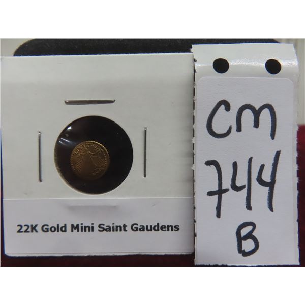 Gold-Plated Mint Coin