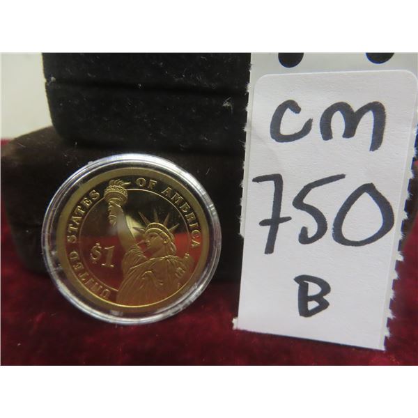 Gold-Plated U.S. Dollar