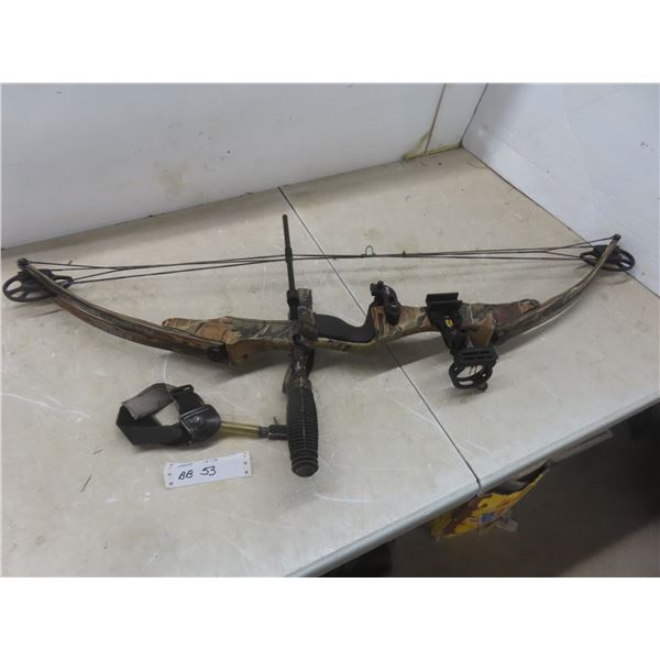 Pro Sport Compound Bow with Trigger Release; 27/70 Weight; 60 3/4" String; 42 7/8" Cables; SN RD 26