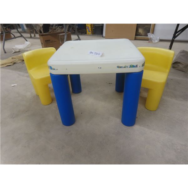 Little Tikes Table and Two Chairs