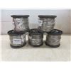 Image 2 : Sixteen Rolls of 304 Stainless Steel Wire – New/Store Return