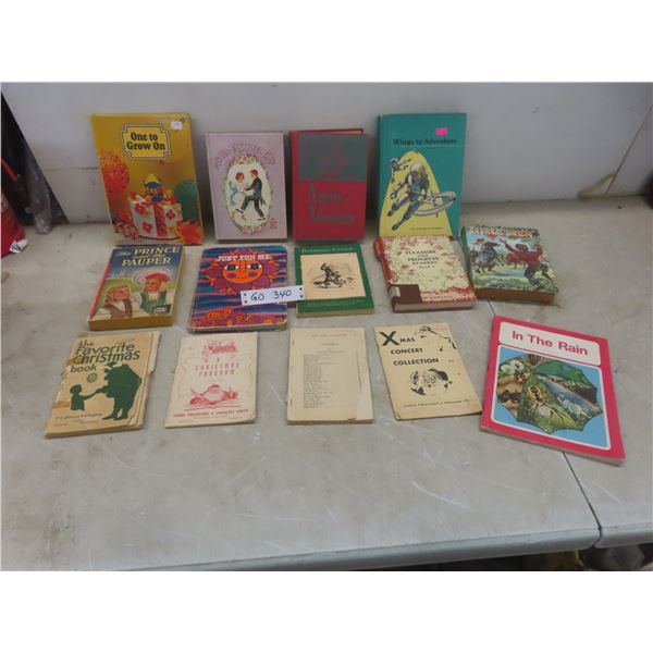 Children’s Books; 1943 Christmas Program; 1954 Xmas Concert Collection; and More