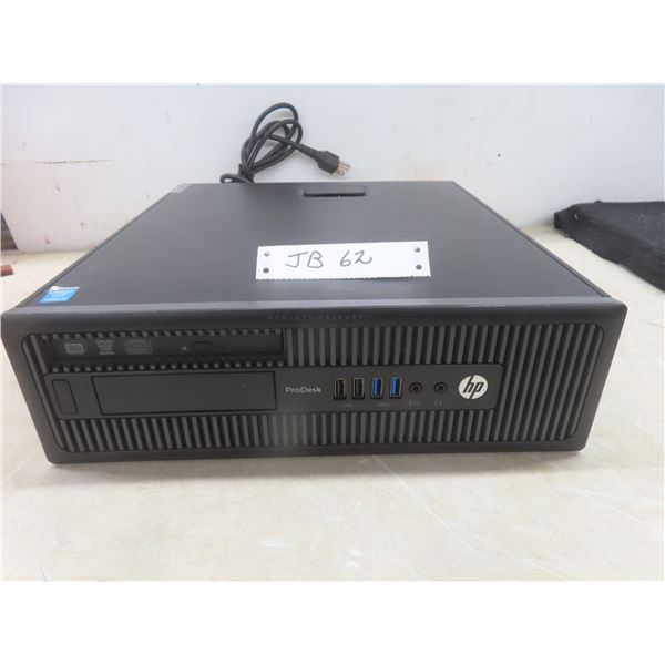HP ProDesk 600 G1 with Intel i5, SSD, WiFi, and Power Cable; Windows 11 Installed