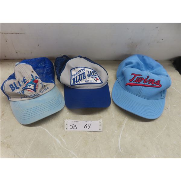 Toronto Blue Jays and Minnesota Twins Ball Caps