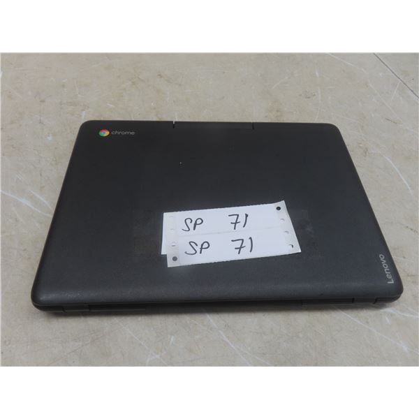 Lenovo Chromebook with Intel CPU, SSD, Power Cable; ChromeOS Installed