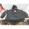 Image 6 : New with Tags Big & Tall Men’s Black Winter Jacket (5XL) with Detachable Lining and Hood