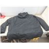 Image 5 : New with Tags Big & Tall Men’s Black Winter Jacket (5XL) with Zip-Out Lining
