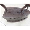 Image 8 : Antique Coal-Fueled Iron with Trivet and RCMP Goat Ball Cap
