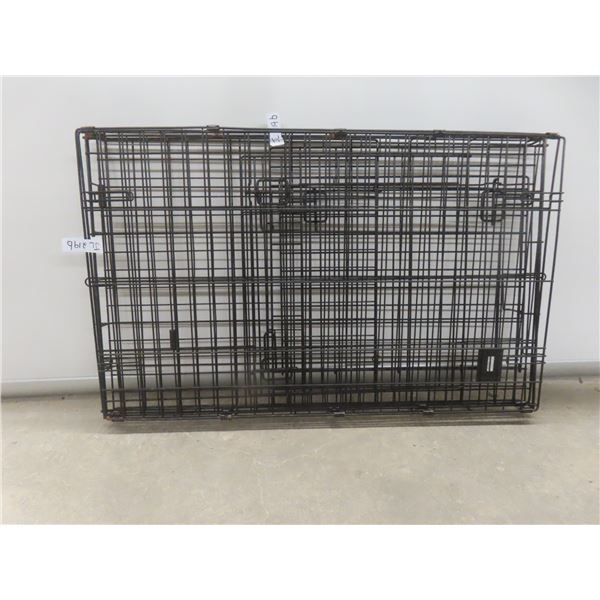 Medium Wire Dog Crate (35 1/2" x 22" x 25")
