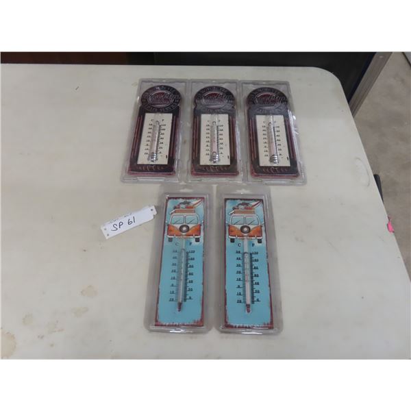 New Motorcycle and Volkswagen Thermometer