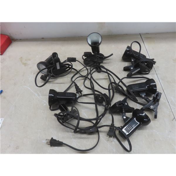 6 Clamp-On Portable Adjustable Lights