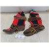 Image 1 : Vintage Pair of Beaded Moccasins, Made on Vancouver Island