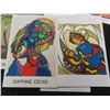Image 2 : Ten Daphne Odjig Art Cards, Largest 9" x 6" - Directly From Her Estate