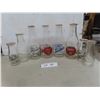 Image 1 : Eight Vintage Milk Bottles (Piggly Wiggly Brandon MB and Others)