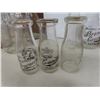 Image 2 : Eight Vintage Milk Bottles (Piggly Wiggly Brandon MB and Others)
