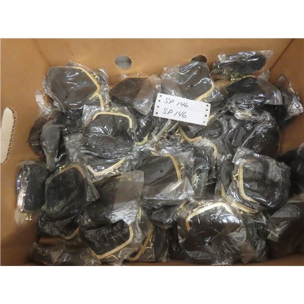 Sixty-Five Antique-Style Leather Change Purses