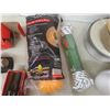 Image 8 : Paint Tray; Foam Brushes; Flashlight Bulbs; Rose Planter; Files; Flood Light; Wrenches; and More