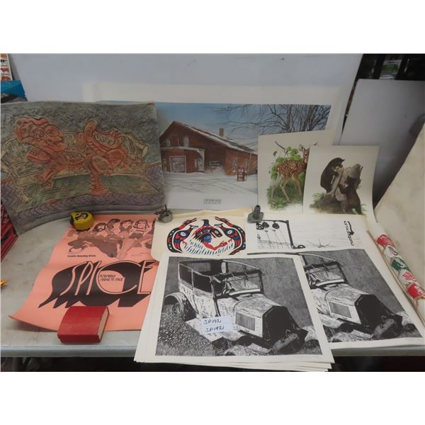 Posters and Prints (Largest 39" x 21")