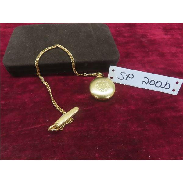 Colibri Six-Jewel Pocket Watch and Pen Knife