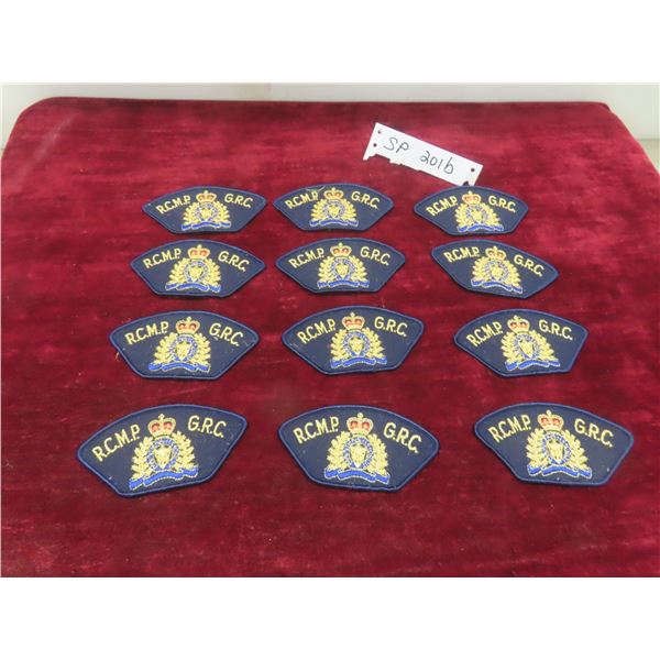 Twelve Never-Used RCMP Patches