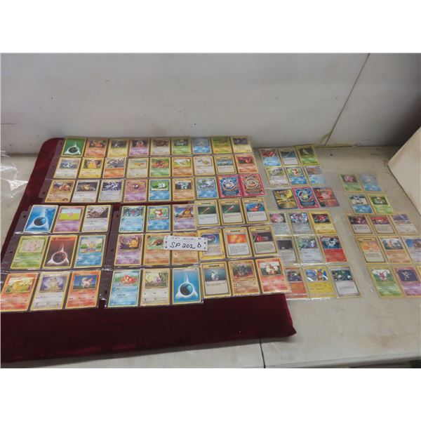 Eighty-Five Pokémon Cards (Many Holo)