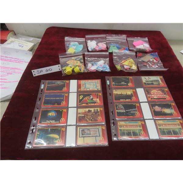 Vintage Barbie Doll Outfits and Sixteen Unused 1996 McDonald’s Sprint Phone Cards