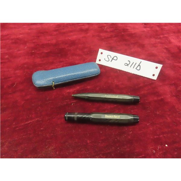Vintage Kaweco Sport Fountain Pen (14K 585 Nib) with Mechanical Pencil and Original Case