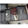 Image 3 : Jewellery Case with Fashion Jewelry (Rings, Necklaces, Bracelets, Earrings)