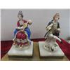 Image 7 : Vintage Lamp with Colonial Couple Figures (Occupied Japan, 1945), Working