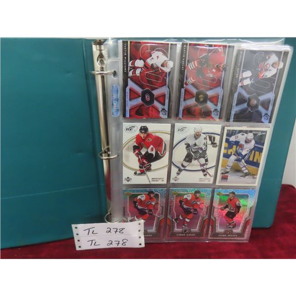 2007–08 SPX Hockey Card Set (117 Cards)