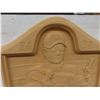 Image 5 : 20" x 21" Wood Carved Plaque – Jeff Gordon