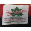 Image 2 : Vintage 100% Wool Plaid Throw Blanket (Plessisville, Quebec)