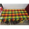 Image 3 : Vintage Tartan Plaid Wool Throw Blanket by Ayers Canada
