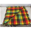Image 5 : Vintage Tartan Plaid Wool Throw Blanket by Ayers Canada