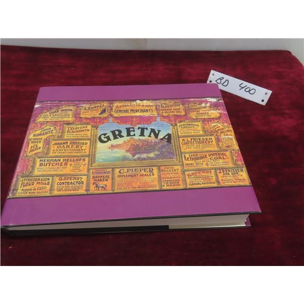 Vintage Gretna, Manitoba Hardcover Town History Book