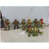 Image 1 : Eight TMNT Play Figures