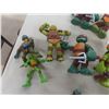 Image 4 : Over 25 TMNT Figures (Various Sizes), Pez Dispensers, Weapons, and Collector Cards