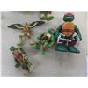 Image 5 : Over 25 TMNT Figures (Various Sizes), Pez Dispensers, Weapons, and Collector Cards