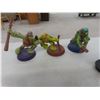 Image 9 : Over 25 TMNT Figures (Various Sizes), Pez Dispensers, Weapons, and Collector Cards