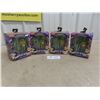 Image 1 : Four TMNT “Turtles in Time” Figures in Original Boxes
